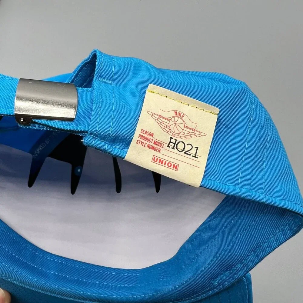 Air Jordan x Union Hat Men Blue Jumpman Snap‎ Back Cap New